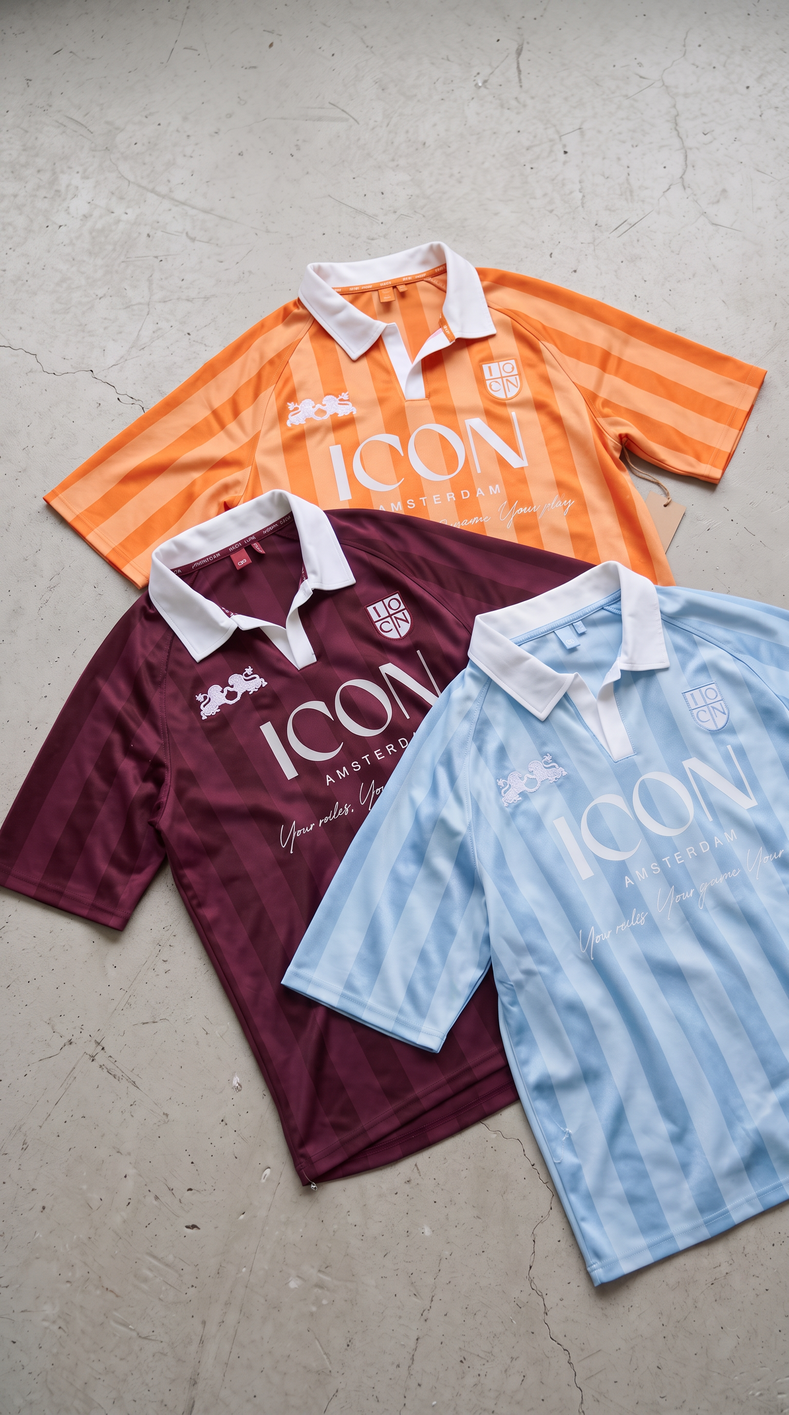 ICON retro polo jerseys